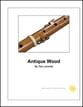 Antique Wood Concert Band sheet music cover